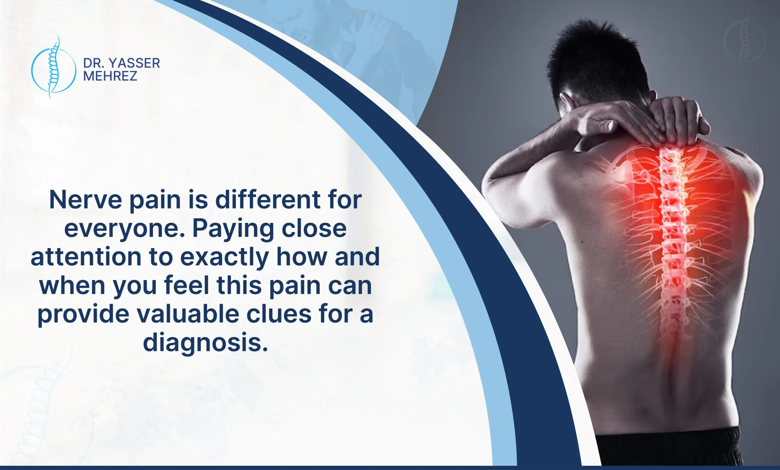 Tracking nerve pain patterns helps with accurate diagnosis and treatment